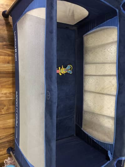 Baby cot And play gym (2 in 1 ) slightly negotiable