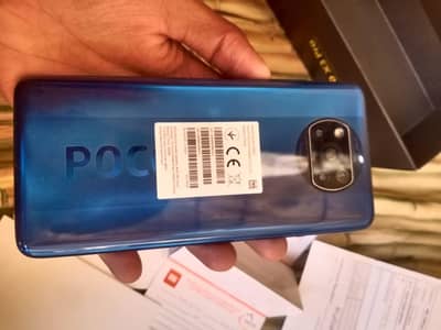 2 Poco X3 pro Han 1 With box 8/256 1 only phone  exchange possible