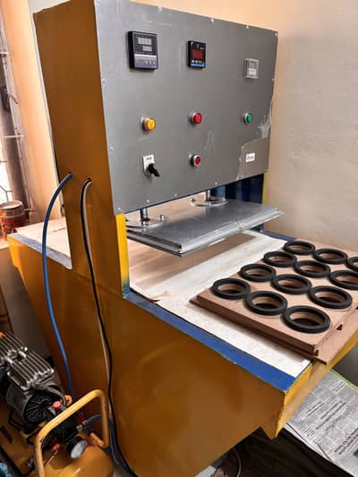 One big size scrubber and foam Pressing/Packaging-machine