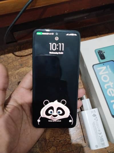 Redmi Note 10 4+2 / 128 With Complete Original Box
