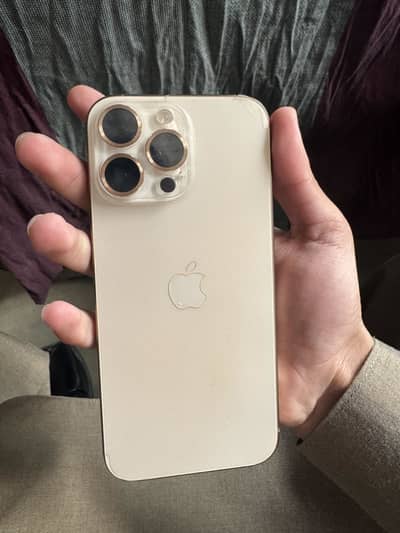 Iphone  16 PRO MAX NON HK DUAL PHY  desert titanium