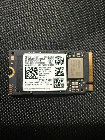 Samsung SSD 1TB pcie 4.0 gen x4 pm9c1b / 990 Evo plus 2242
