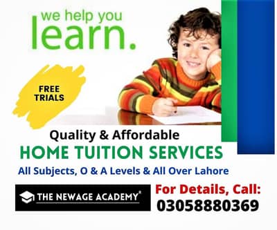 “Qualified Female & Male Tutors Available | Lahore Home Tuition”