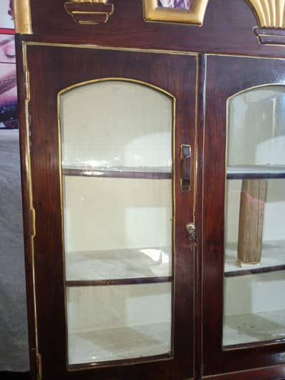 Dressing table and cupboard