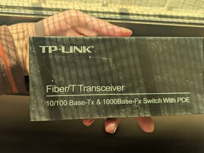 TP LINK 8 + 2 PORT POE SWITCH FOR SELL