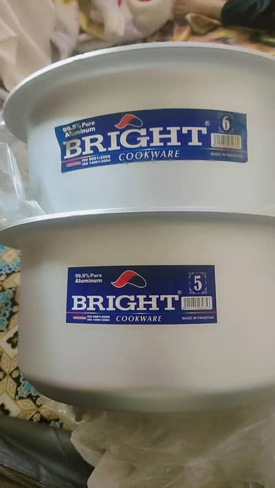 Bright cookware Degcha/Casserole  #5,6