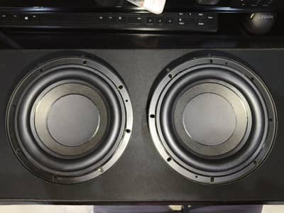 LG 7" Subwoofer 200w 4 ohm double magnet big coil super bass 2pcs
