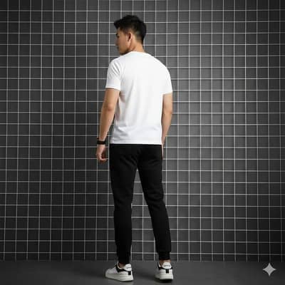 2 pcs Mens polyester printed track suit