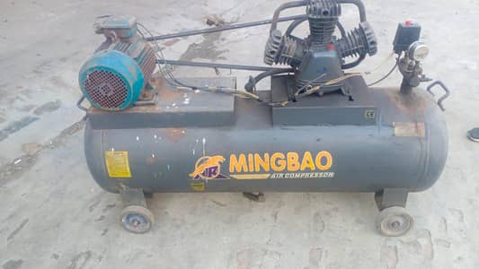 Air Compressor 5 HP, 3 phase, 550 liter tank for sale