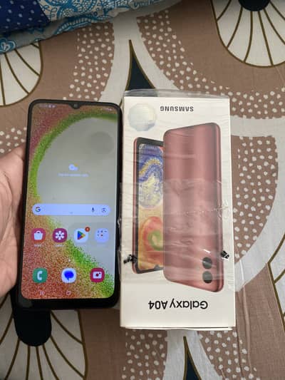 Samsung A04 dual sim pta approved