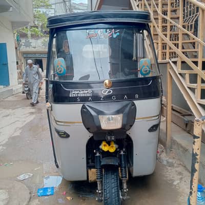 Sazgar rickshaw 25 model lpg gennion 03003799661