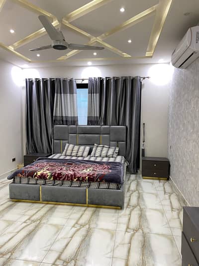 Corner Kanal furnished house 5 bedroom phase 5 solar system install including eltric Bill bahria town Rawalpindi