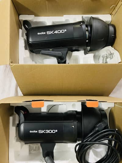 Godox Studio lights with Complete Accessories