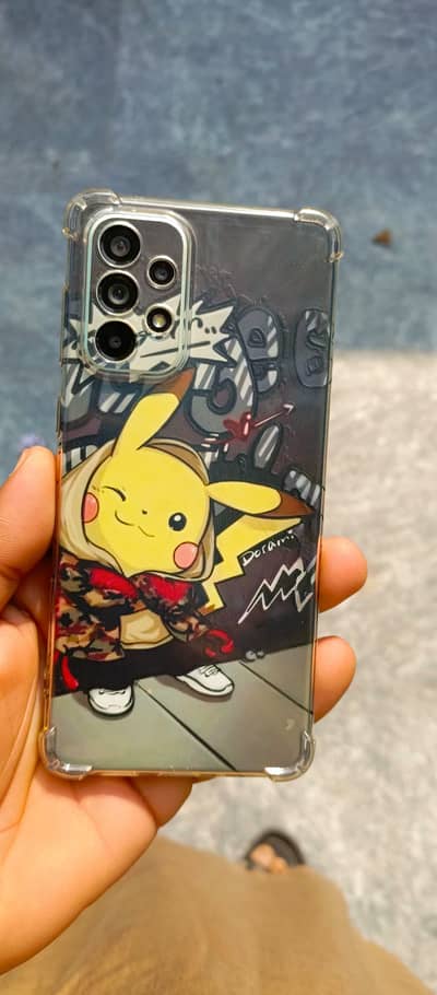 samsung A73 8gb 256gb 10 by 8 with orignal box official pta approved