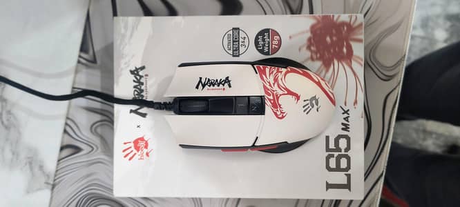 WTS: Bloody L65 Max RGB Gaming Mouse - Naraka Edition (Brand New)