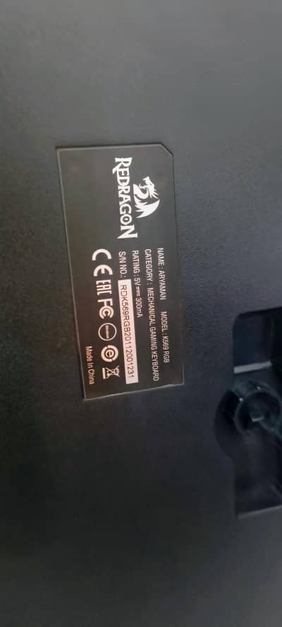 WTS: Redragon K569 RGB Aryaman Mechanical Gaming Keyboard