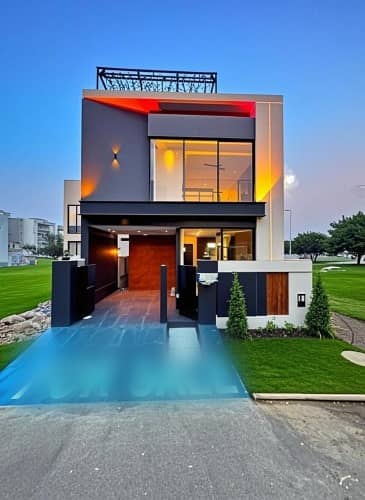 3 Years Installment Plan Luxury 5 Marla Brand New House In Park View City Lahore