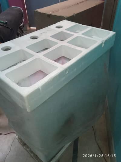 Gaba national washing machine twin tub model number GW- 1717 Box pack