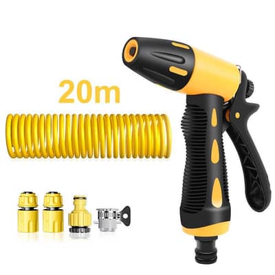 pressure washer Spring hose Car Wash Water Gun – Expandable Hose 20M