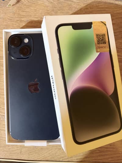 Iphone 14 PTA 128GB with box