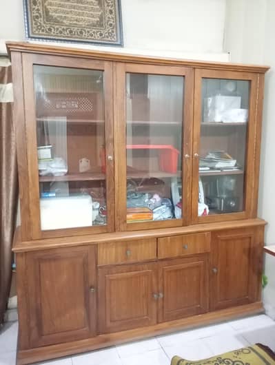 100% Wooden Showcase