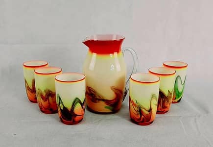 Brand New  Imported Marble Water Jug Set