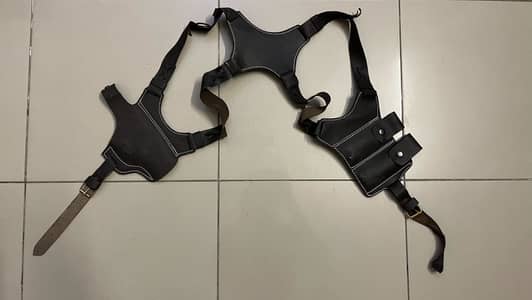 Leather Hand crafted Shoulder Holster 9mm