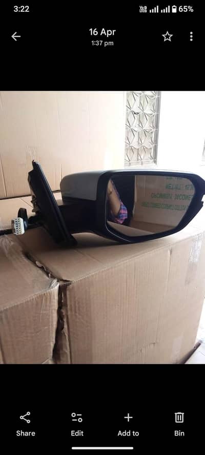 side mirror civic 17