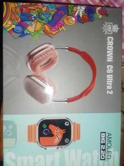 Brand New Mobile watch with headphones and 4 braclets