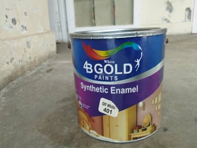 Paint 4b Gold Colour white