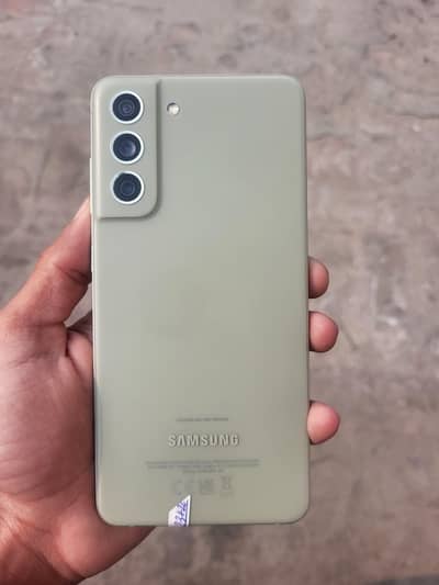 Samsung s21 fe doul sim approved exchange possible