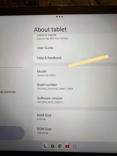 Used tablet of Lenovo is for sale