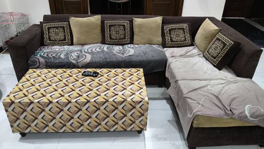 L shape 6 seater Sofa