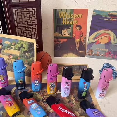 Cartoon Wind Lighter Portable Mini lighter Windproof
