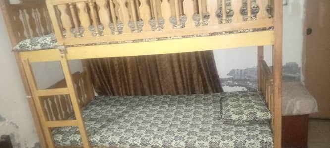 pine wood bunk bed for sale without matresses