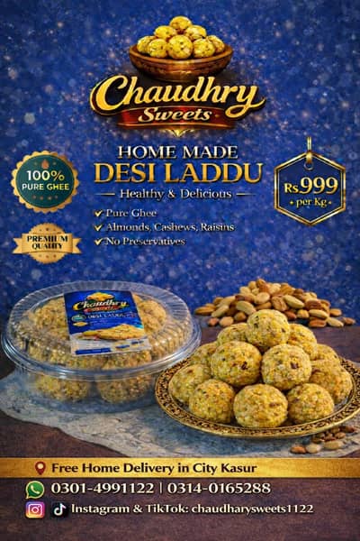 Desi Laddu Home-Based Sweet