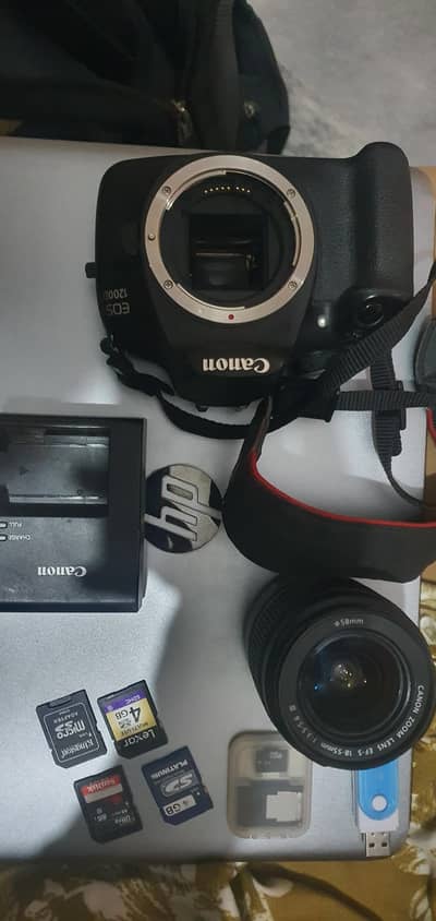 Canon EOS 1200D DSLR Camera - 10/10 Condition with Accessories