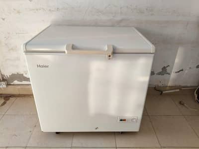 Haier deep freezer single door ganinue New condition/0321/080/77/77/