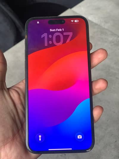 iPhone 15 Pro Max 256GB Black JV – Original, Box & Cable URGENT SALE