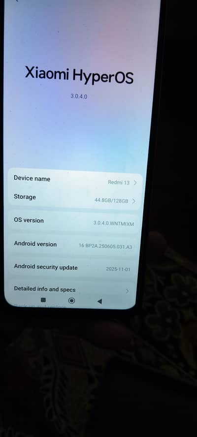 redmi 13 complete box for sale