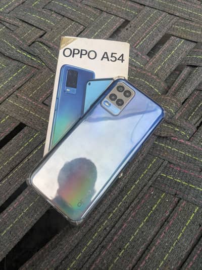 Oppo A54 (128gb) with box and charger