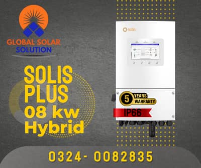 Solis Hybrid Ongrid 6 8 12 15 20 10 15 50 125 kw Solar Inverters