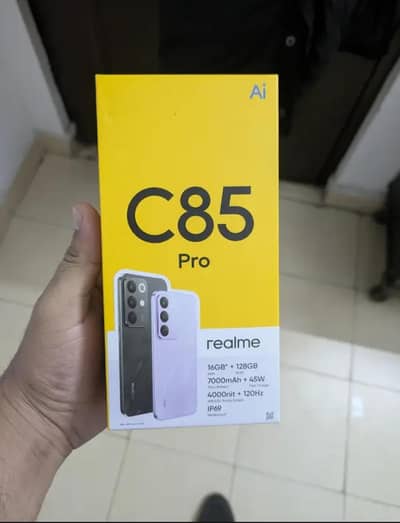 realme c85 pro just box open non active