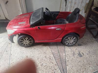 Mercedes red car for kids