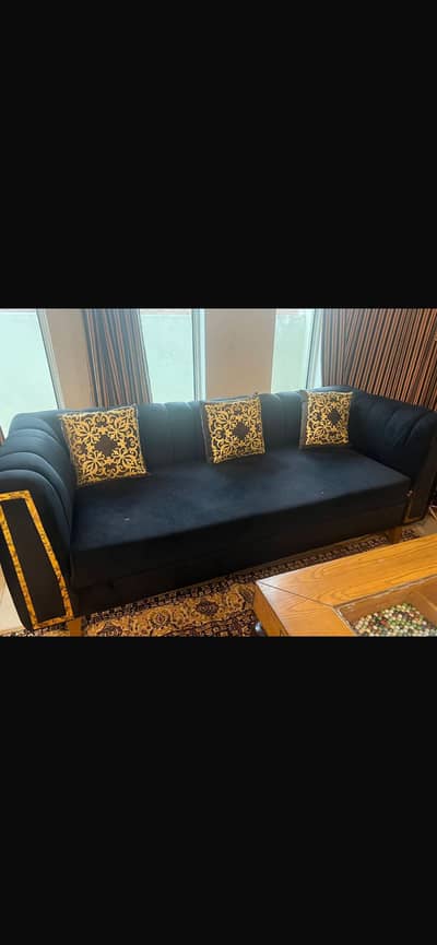 Black sofa set 10/10