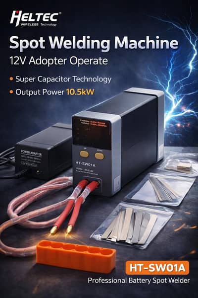 Heltec Spot welding machine for lithium batteries 18650 21700 26650