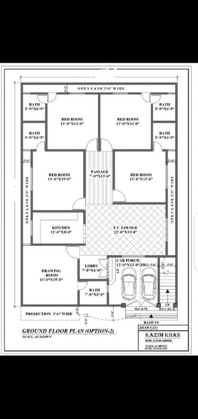 Architecture Structure House Maps & Costing Estimation