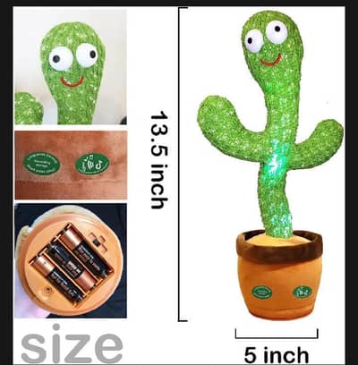 Talking Cactus Singing Cactus Kids Toys Dancing Cactus