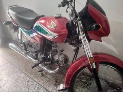 Honda CD Dream 70cc  Red color  24 Days Used just  112 Km drive