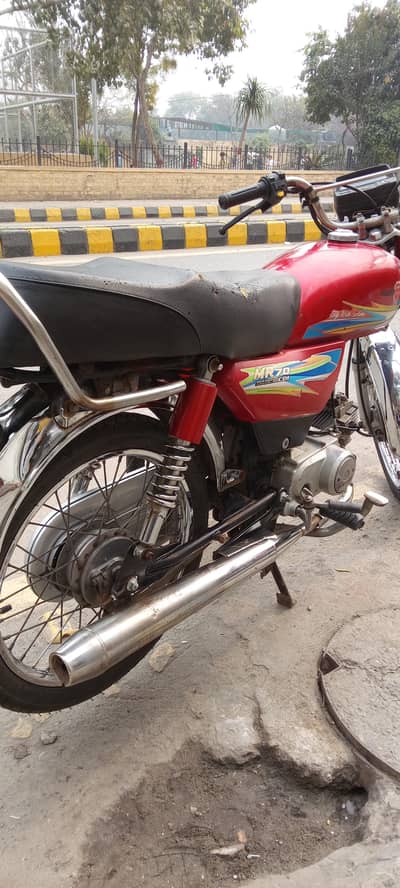 Brand New like used Bike RED 70cc METRO Genuine Condition 1st hand use